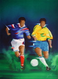 s - Football Collectable Print by Victor Spahn