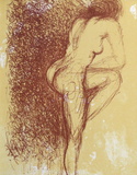 Hommage À Meissonnier III : Gala Lámina coleccionable por Salvador Dalí