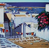 Mykonos : linge au soleil Limited Edition by Jean Claude Quilici