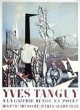Exposition Galerie Renou et Poyet Samlertryk af Yves Tanguy