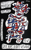 Expo Fondation Maeght Collectable Print by Jean Dubuffet