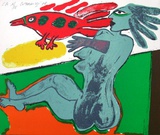 La Conquête De L'Oiseau Collectable Print by Guillaume Corneille