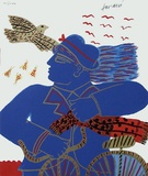 CycIIste À L'Oiseau Et Aux Abeilles Edition limitée par Alexandre Fassianos
