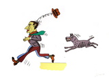 Le chien fou Limited Edition by Antonio Segui