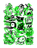 Lagoglyphs : The Bunny Variations 10 Edition limitée par Eduardo Kac
