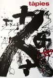 Expo Galerie Maeght 85 Collectable Print by Antoni Tapies
