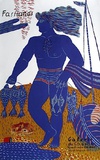 Expo Galerie Le Chapitre (Le Pêcheur) Collectable Print by Alexandre Fassianos