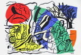 Partie De Campagne Sammlerdrucke von Fernand Leger