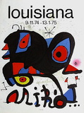 Expo 75 - Louisiana Reproductions pour les collectionneurs par Joan Miró
