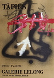 Expo Galerie Lelong 88 Collectable Print by Antoni Tapies