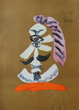 Portraits imaginaires I Lámina coleccionable por Pablo Picasso Portraits imaginaires I Lámina coleccionable por Pablo Picasso