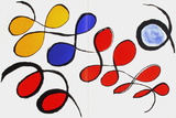 Dlm190 - Composition IV Reproductions pour les collectionneurs par Alexander Calder