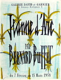 Expo Jeanne D'Arc Trykk-samleobjekter av Bernard Buffet