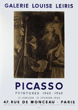 Expo 64 - Galerie Louise Leiris Reproductions pour les collectionneurs par Pablo Picasso