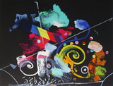 Composition Sammlerdrucke von Jean Tinguely
