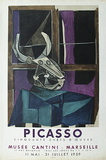 Expo 59 - Musée Cantini Reproductions pour les collectionneurs par Pablo Picasso