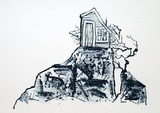 Maison Sur Le Rocher Collectable Print by Juan Carlos Aznar