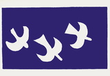 Les Oiseaux Serigrafia por Georges Braque Les Oiseaux Serigrafia por Georges Braque
