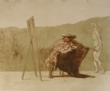 Dans l'atelier Collectable Print by Claude Weisbuch