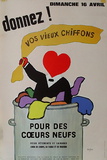 Donnez vos vieux chiffons Collectable Print by Raymond Savignac