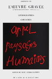 Expo L'Oeuvre Gravée Reproductions pour les collectionneurs par Karel Appel