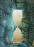 Sablier Collectable Print by Francis De Saint-genies