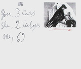 Image érotique III Collectable Print by Walasse Ting
