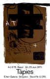Expo Art Basel 6'75 Collectable Print by Antoni Tapies