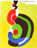 Composition Pour Xxème Siècle Kerättävät vedokset tekijänä Sonia Delaunay-Terk