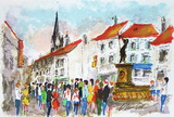 Saint Leu La Forêt Collectable Print by Urbain Huchet