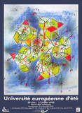 Université Européenne D'Été Affischer av Roberto Matta