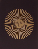 Sole VIII Serigraph by Piero Fornasetti