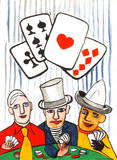 Dlm212 - Joueurs De Cartes I Collectable Print by Alexander Calder