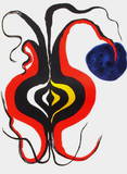Dlm156 - Bulbe Collectable Print by Alexander Calder