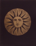 Sole IV Serigraph by Piero Fornasetti