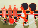 75 Les AngéIIques : La Plage II Limited Edition by Frédéric Menguy