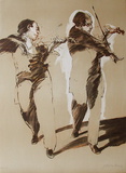 Duo de violons Edition limitée par Claude Weisbuch
