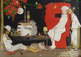 Sur Le Port Collectable Print by Philippe Noyer