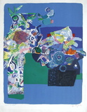 Deux Pots De Fleurs Limited Edition by Roger Bezombes
