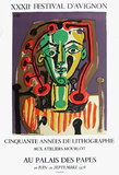 Expo 78 - Palais des Papes Reproductions pour les collectionneurs par Pablo Picasso