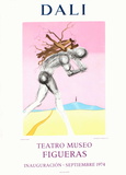 Teatro Museo Figueras 9 Lámina coleccionable por Salvador Dalí