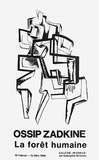 Expo Galerie Im Erker La Forêt Humaine Collectable Print by Ossip Zadkine