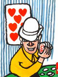 Dlm212 - Joueurs De Cartes II Reproductions pour les collectionneurs par Alexander Calder