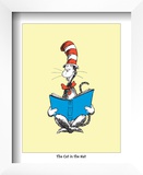 The Cat in the Hat (on yellow) Poster by Theodor (Dr. Seuss) Geisel