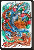 Dragon II Stretched Canvas Print by Joe Kowalski