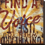 The Voice Within Stretched Canvas Print by Rodney White