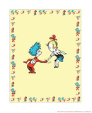The Cat in the Hat: Thing One (on yellow) Posters by Theodor (Dr. Seuss) Geisel