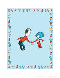 The Cat in the Hat: Thing Two (on blue) Art by Theodor (Dr. Seuss) Geisel