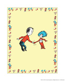 The Cat in the Hat: Thing Two (on yellow) Poster by Theodor (Dr. Seuss) Geisel