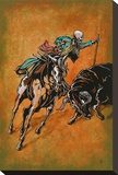 El Picador Stretched Canvas Print by David Lozeau